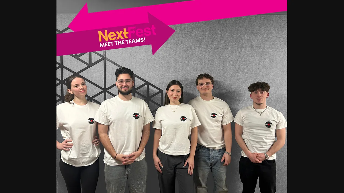 BlokJam organizers at the NextFest festival incubator