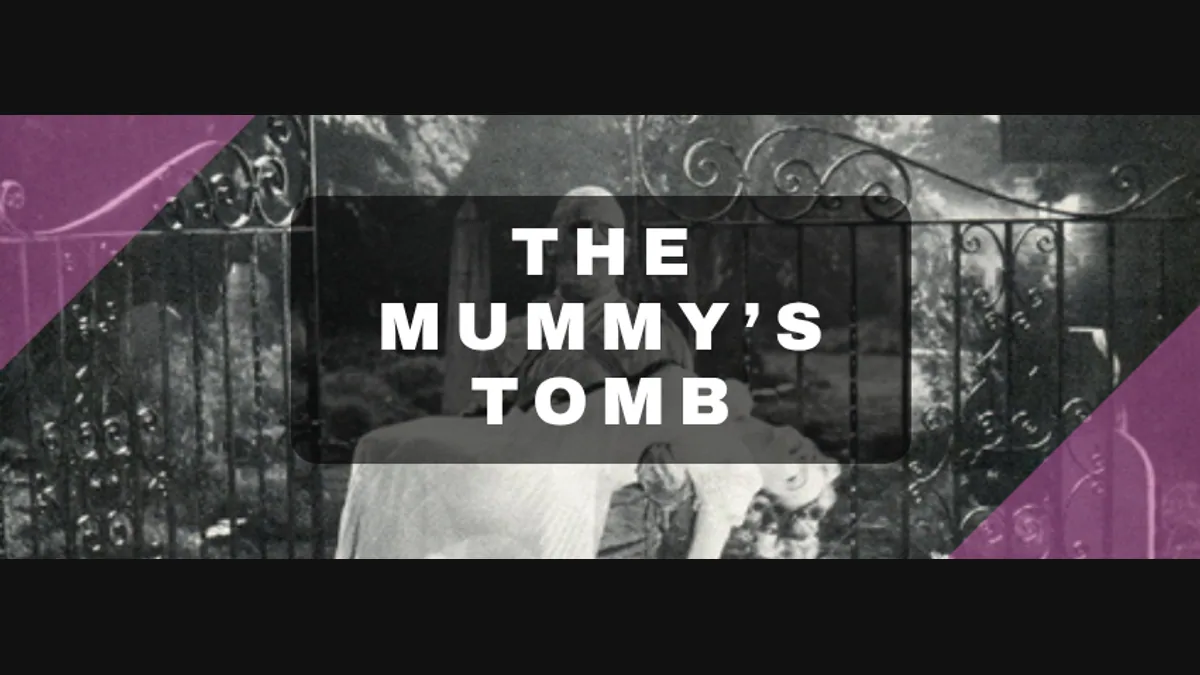 The Mummy’s Tomb film artwork from Capital Pop-Up Cinema