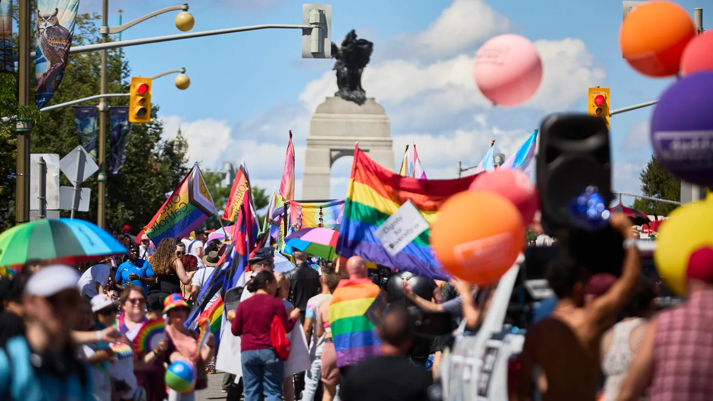 Capital Pride celebration in Ottawa