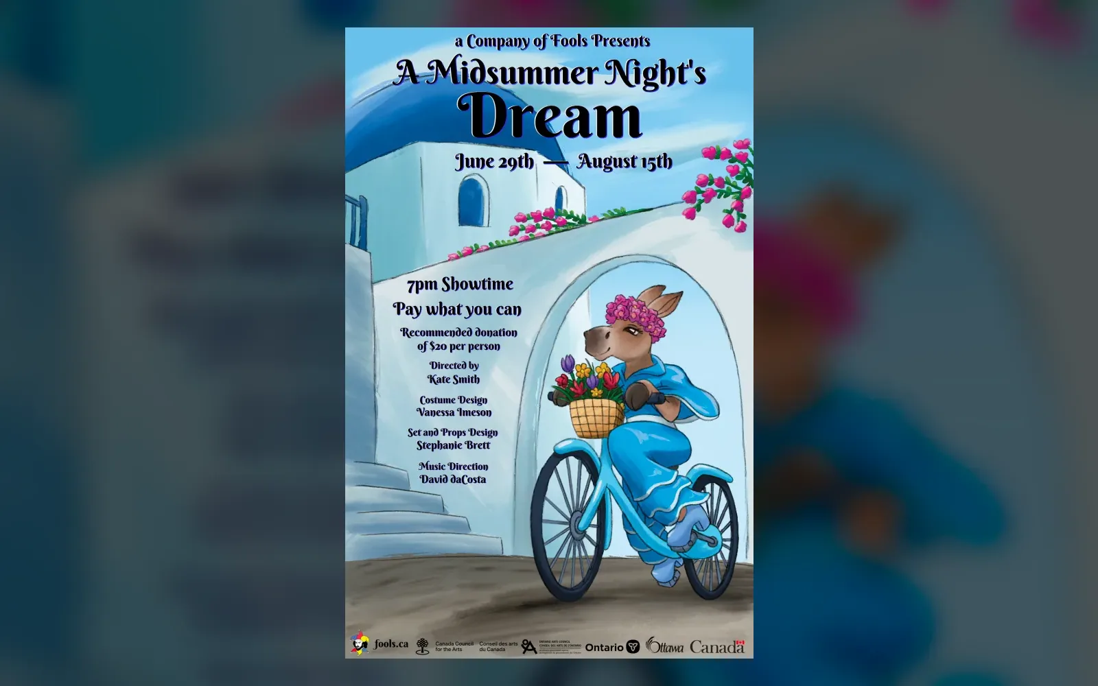Company of Fools: A Midsummer Night’s Dream in Ottawa