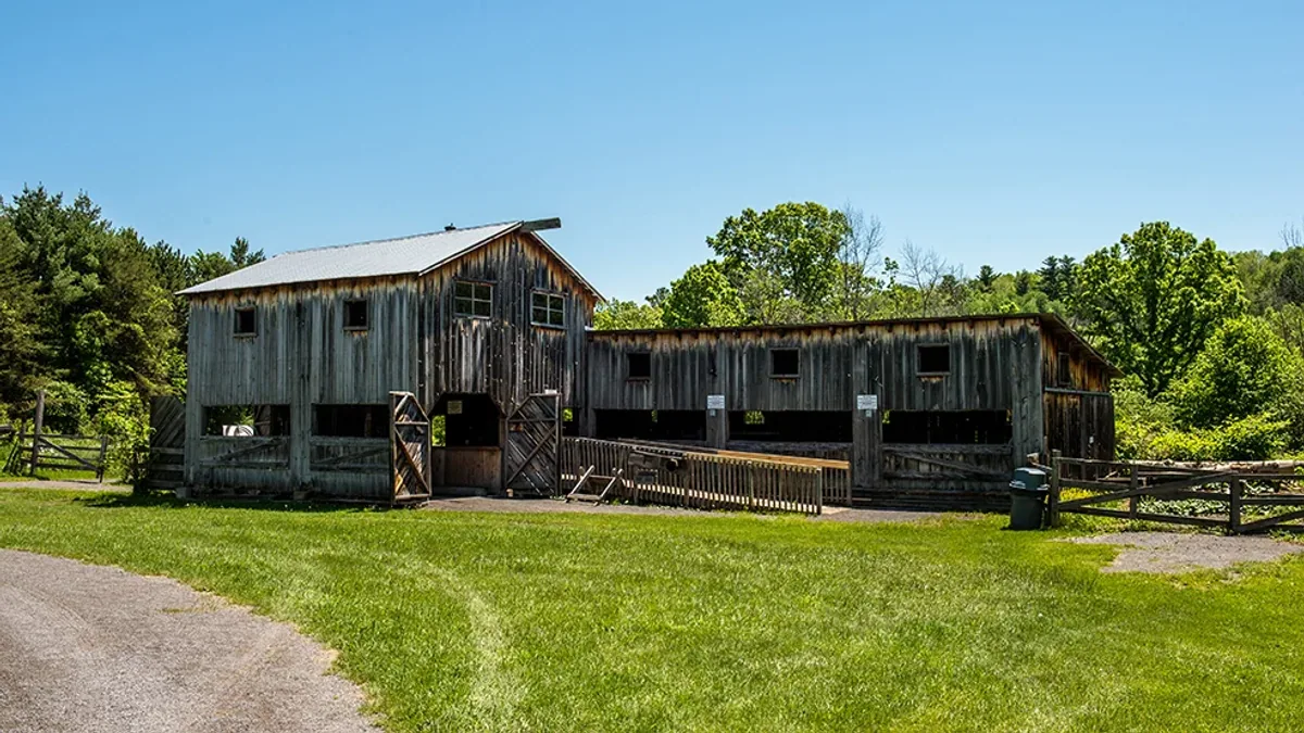 Historic buildings at Cumberland Heritage Village Museum