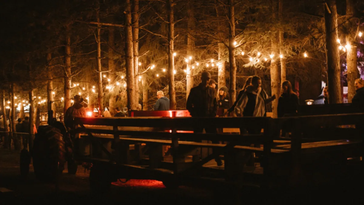 Haunted hayride at Saunders Farm’s FrightFest