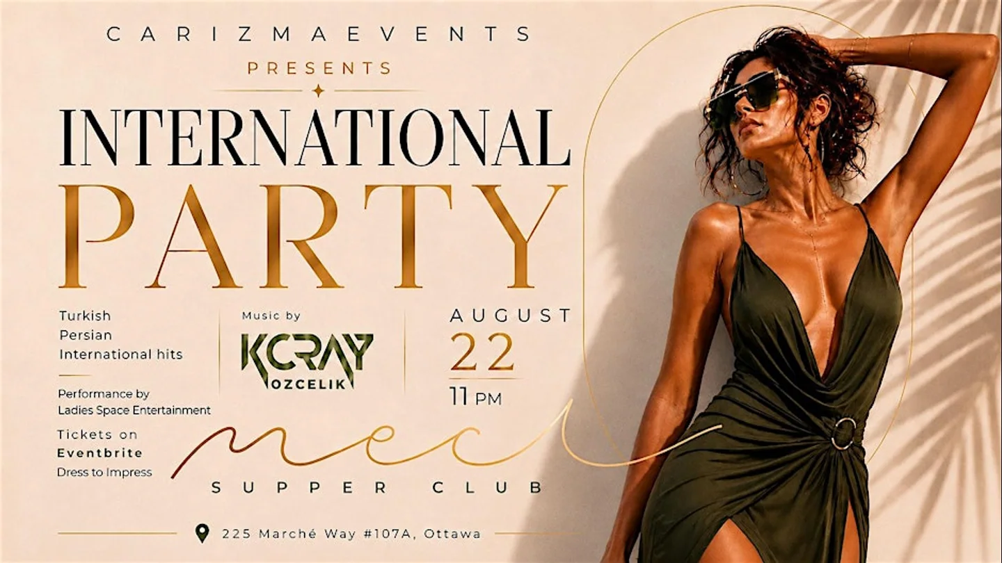 International Party Night promotional artwork from CarizmaEvents