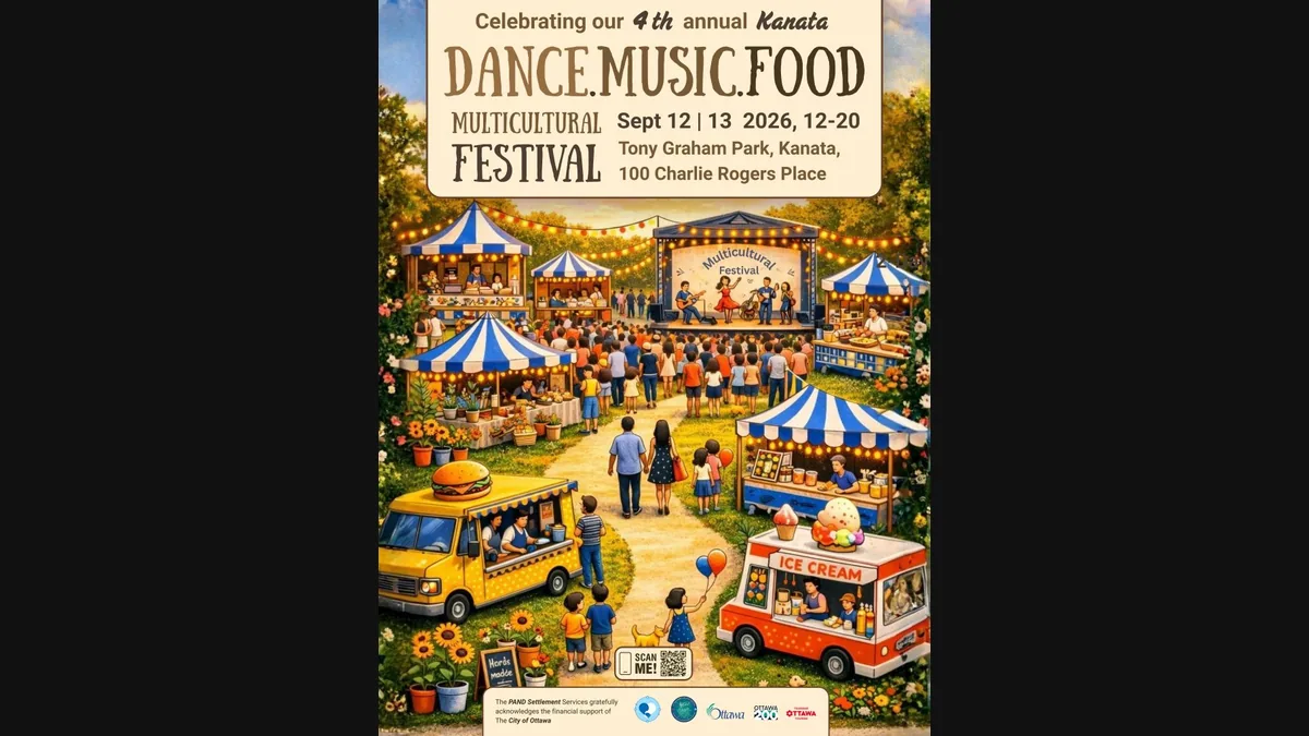 Kanata 2026 Multicultural Dance, Music and Food Festival poster