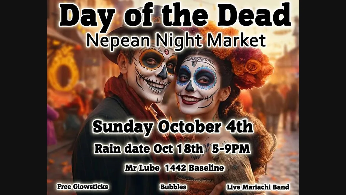 Nepean Night Market official organizer artwork