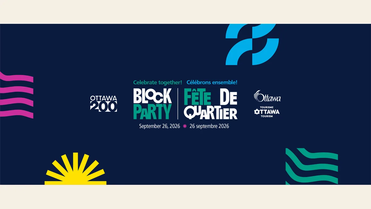Ottawa 200 Block Party official promotional artwork