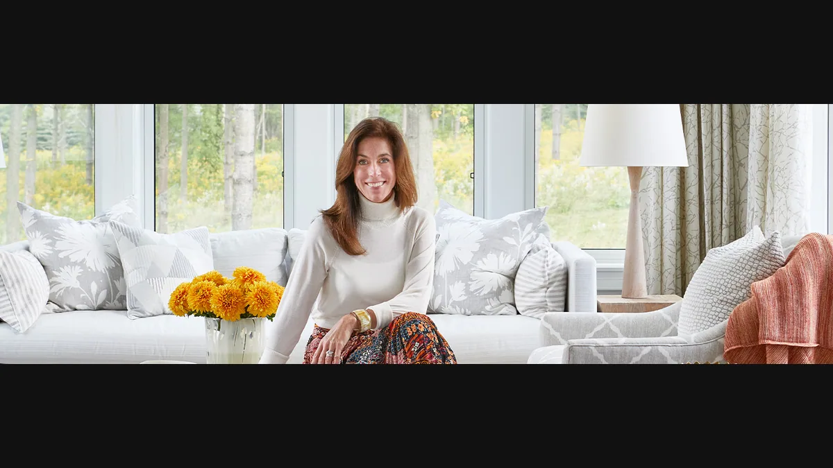 Designer Sarah Richardson in official Ottawa Fall Home Show promotional artwork