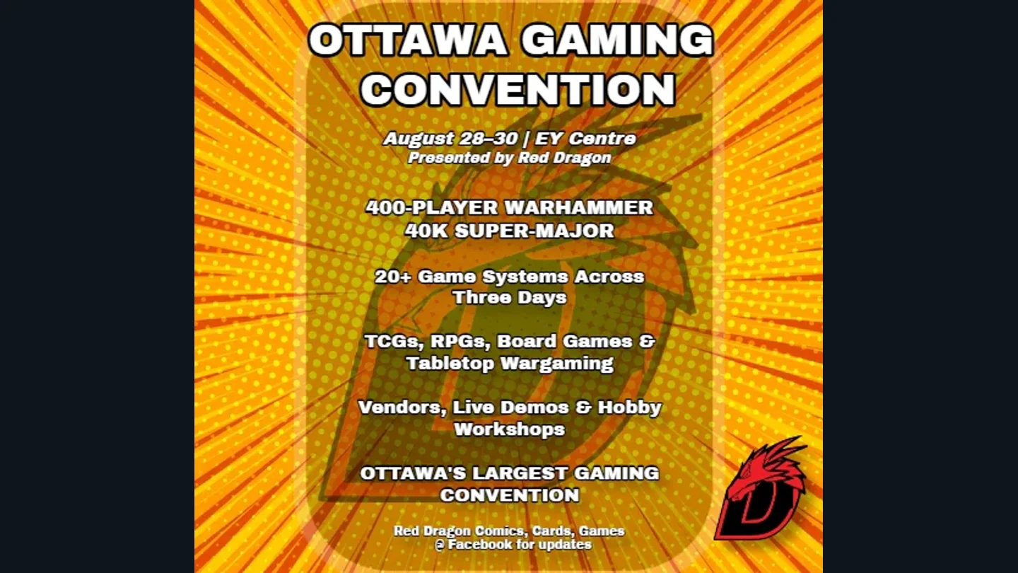 Official 2026 Ottawa Gaming Convention artwork
