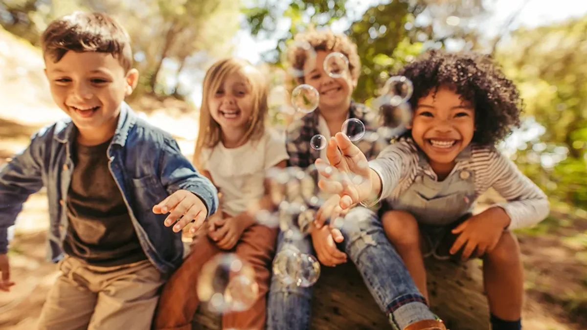 Children playing outdoors, as featured in the Richmond Fair tourism listing