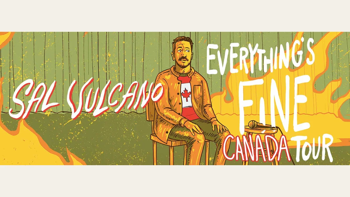 Sal Vulcano: Everything’s Fine Tour — official promotional artwork