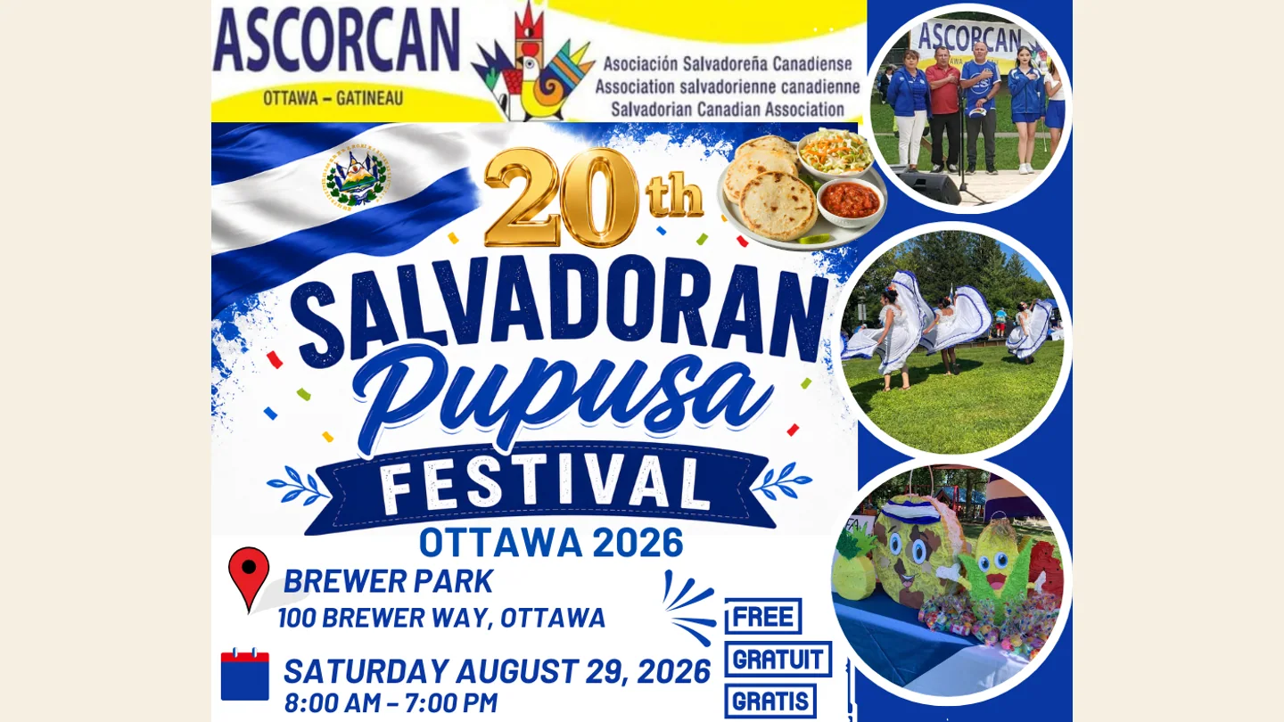 Official 2026 Salvadoran Festival of La Pupusa artwork