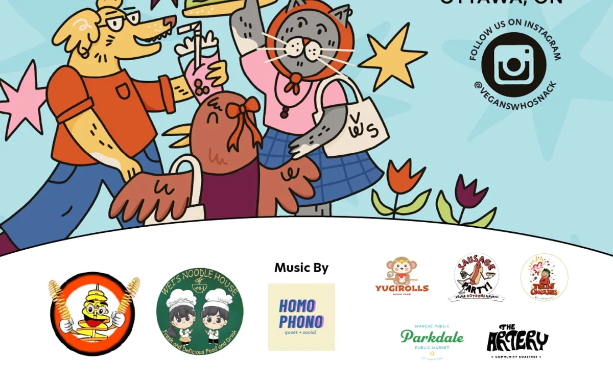 Vegans Who Snack Food & Art Festival in Ottawa