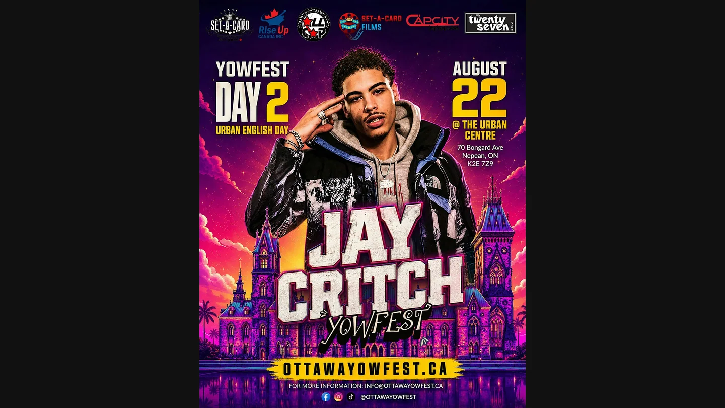 Official YOWFEST 2026 multicultural urban music festival artwork